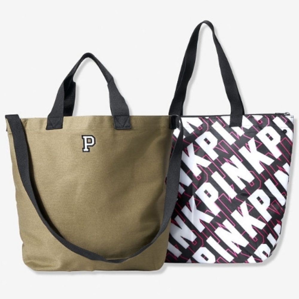 🆕️VS PINK: 2-in-1 Cooler Tote Bag!